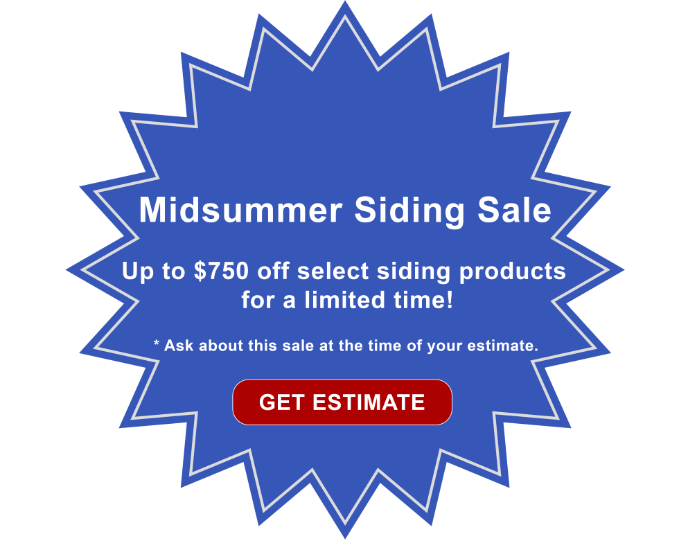 Summer Siding sale promo